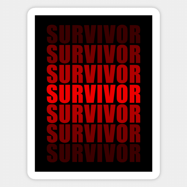 Survivor Magnet by Moonchildart